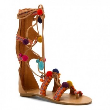 MIA Womens Reanna Sandals Multi Color