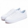 HaoJiaLi Skateboarding Leather Lace up Sneaker