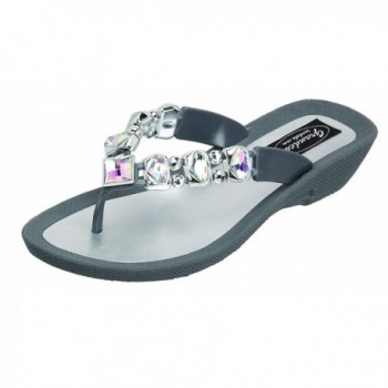 Grandco Womens Deluxe Thong Sandal