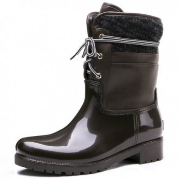 Tongpu Women Boots Lining Brown