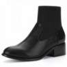 Allegra Womens Chunky Stretch Booties