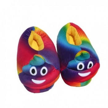 Emoji Slippers EMOJI Smiling Rainbow