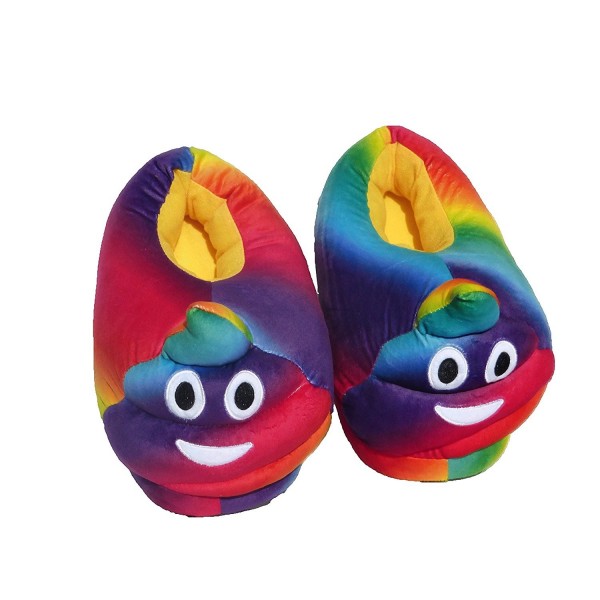 Emoji Slippers EMOJI Smiling Rainbow