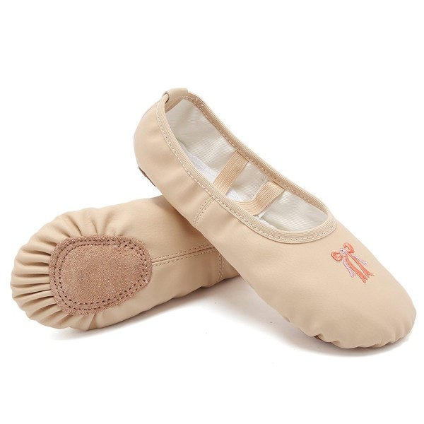 CIOR Leather Ballet Slippers Toddler