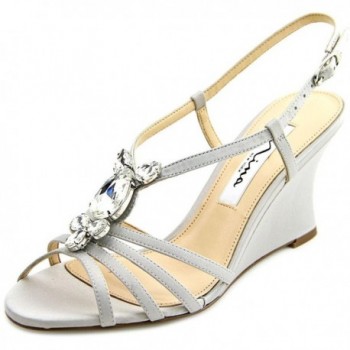 Nina Womens Mineola Silver Luster