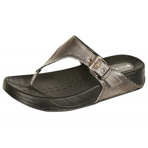 PATRIZIA Womens Suzetta Pewter Sandal