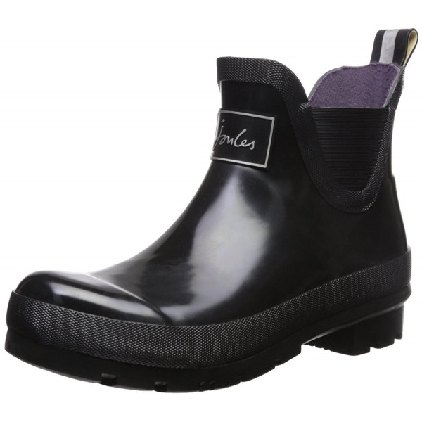 Joules Womens Wellibob Rain Black