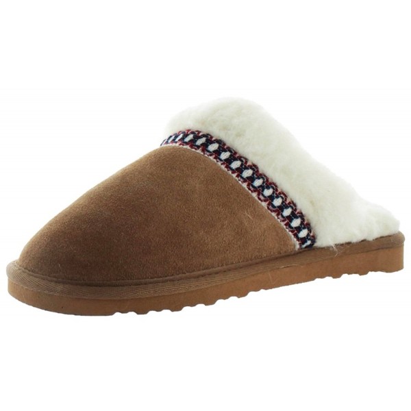 MUK LUKS Womens Suede Scuff