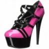 Ellie Shoes 609 Lolly Platform Fuchsia