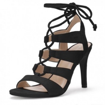 Allegra Womens Cutout Stiletto Sandals