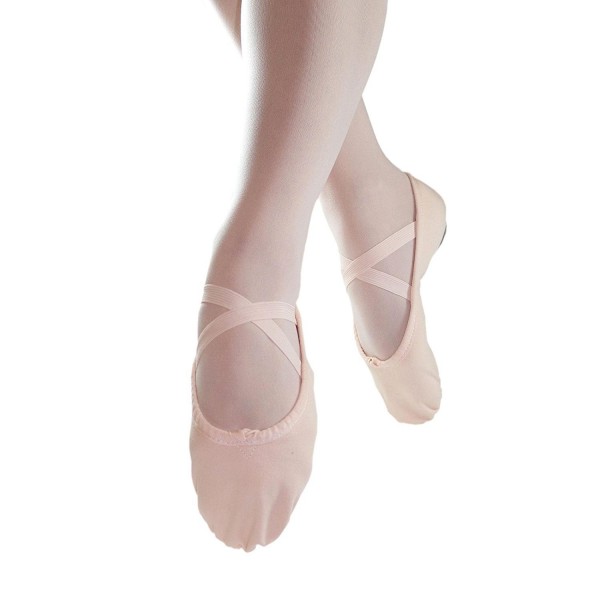 Danzcue Adult Canvas Ballet Slipper