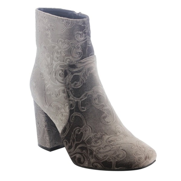 Refresh Footwear Womens Embroidered Bootie