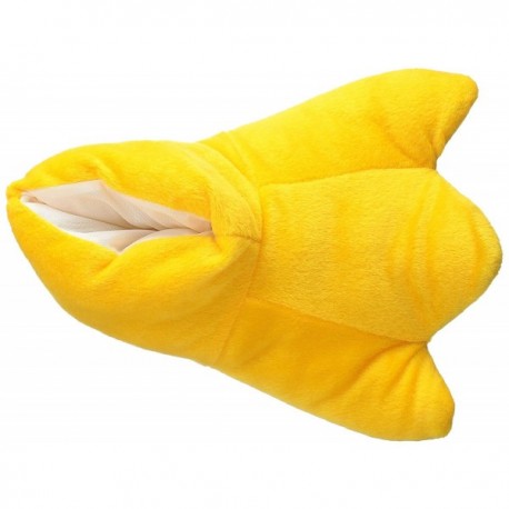 Yellow Duck Feet Plush Animal Slippers - CX110UITH0D