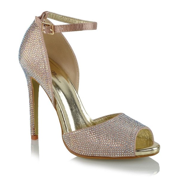 womens diamante shoes