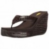 Volatile Womens Shadow Wedge Sandal