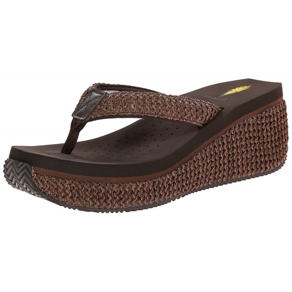 Volatile Womens Island Wedge Sandal