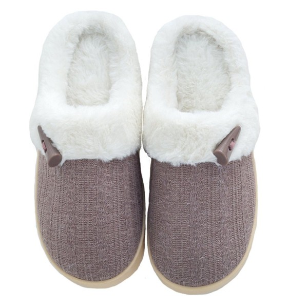 Aliwendy Winter Outdoor Slippers Knitted