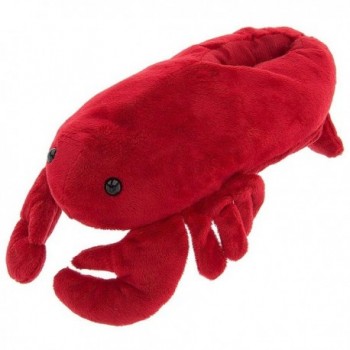 Wishpets Adult Red Lobster Slippers