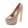 Delite Caroline Stunning Rhinestone Platform