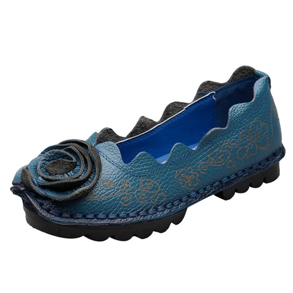 Mordenmiss Womens Flower Pattern Shoes