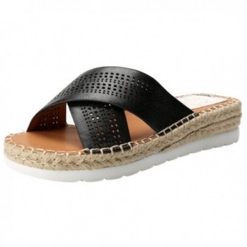 Alexis Leroy Crisscross Platform Espadrille