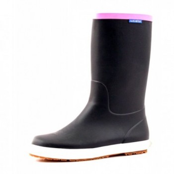 Luckers Womens Trendy Foldable Wellies