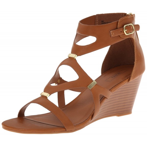 XOXO Womens Sierra Sandal Natural