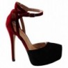 Blossom Womens Stiletto 2 Tone Closed