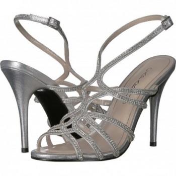 Caparros Womens Sandals Silver Metallic