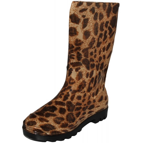 Womens Shafted Fashion Durable Leopard