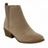 Beston Womens Chelsea Zipper Booties