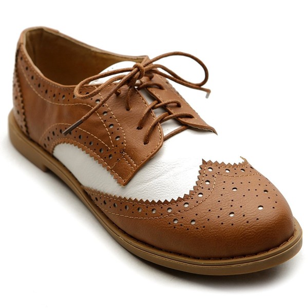 women's wing tipped oxfords