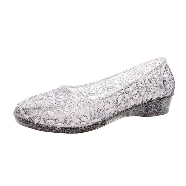 OMGard Womens Glitter Crystal Sandals