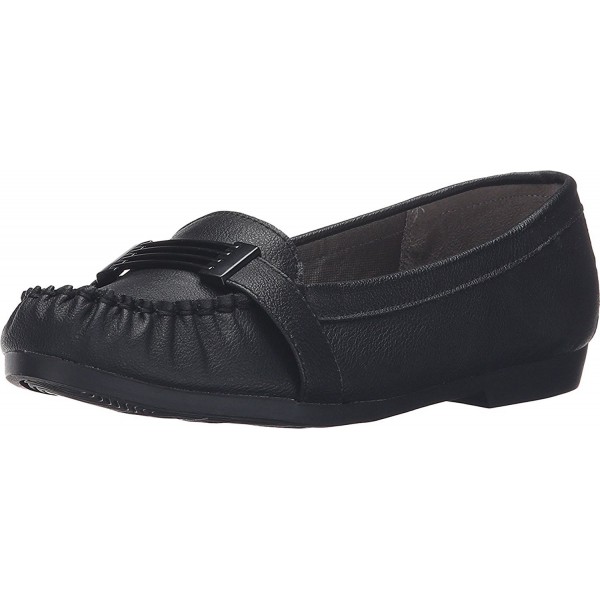 LifeStride Womens Rambo Black Flat