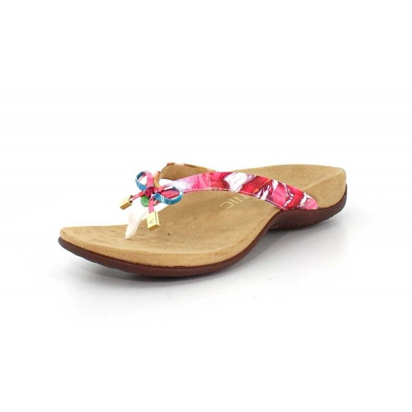 Vionic Womens Toepost Sandal Floral