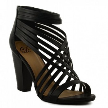 Womens Delicious Weaved Heeled Sandal