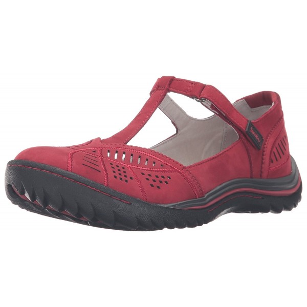 Jambu Womens Bridget Flat Red