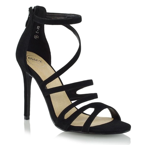 Essex Womens Strappy Stiletto Evening