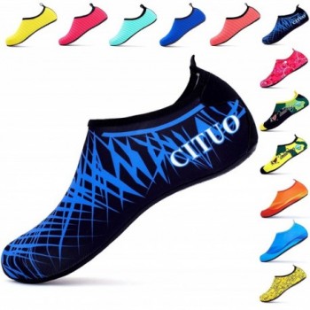 Giotto G004a Blue 40 41 Sports Water Shoes Swim Yoga Beach Aqua Socks For Women Men Blue 40 41
