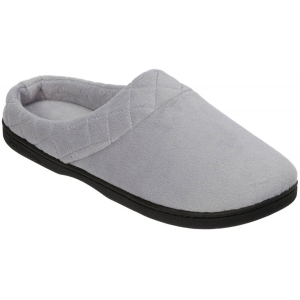 Dearfoams Womens Quilted Memory Slippers
