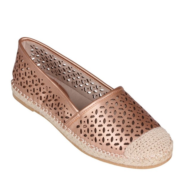 Wanted Mosaiic Slip Espadrille Rose