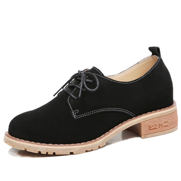 womens suede oxford shoes