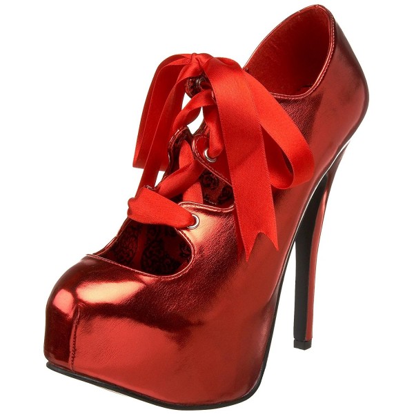 Women's Teeze-09 Platform Pump - Red - CJ113FBG2RN