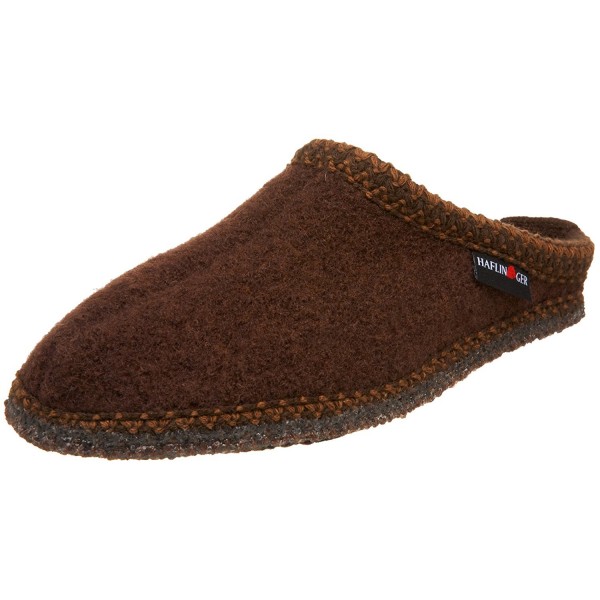 Haflinger Womens Classic Slipper Kaffee