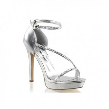 Fabulicious Womens Lumina Silver Metallic