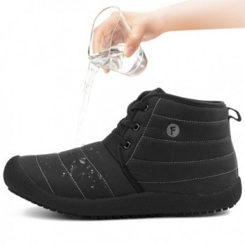 black waterproof sneakers