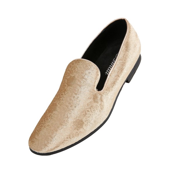 champagne color loafers