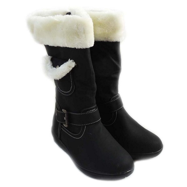 mid calf fur lined boots