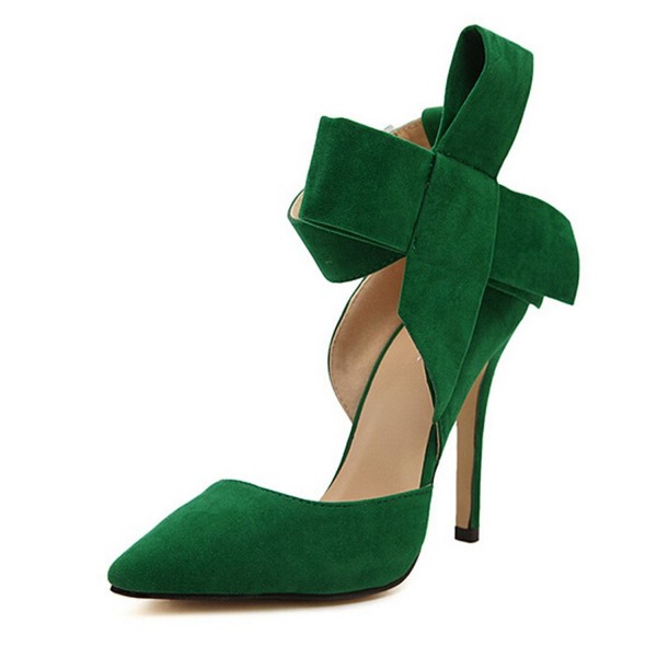 Buy > green shoes womens heels > in stock