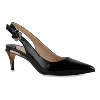 Renee Pearla Women Black Slingback